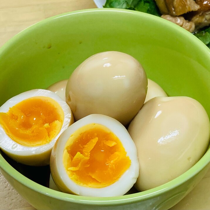 絶妙な半熟！！美味しい味玉